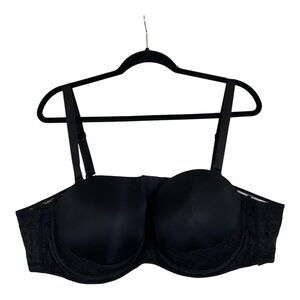 Torrid Curve Bra Womens 48B Push Up Strapless Lace Underwire Plus Size